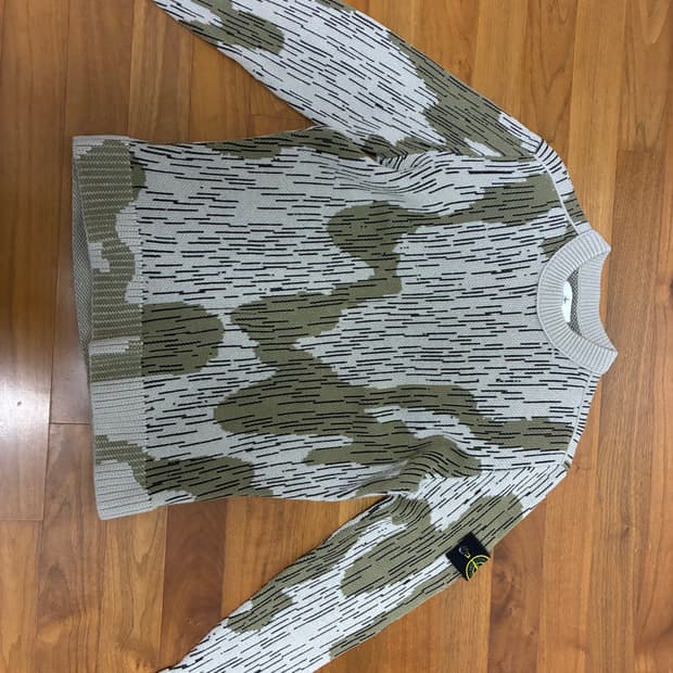 스톤아일랜드 레인 니트