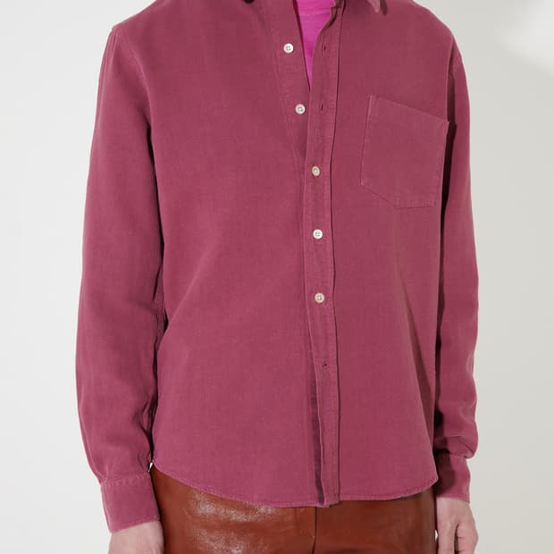 아워레가시 클래식 셔츠 호손 실크 노일