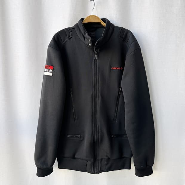 아디다스 주큐 레이싱 바이커 자켓 블랙 105