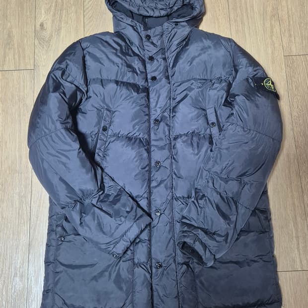 스톤아일랜드 크링클랩스 패딩