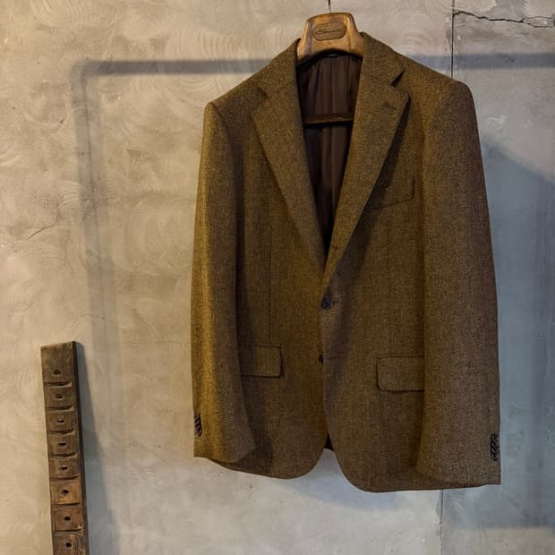 맨온더분 트위드 자켓 100