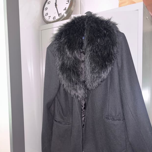 빈티지 퍼 자켓