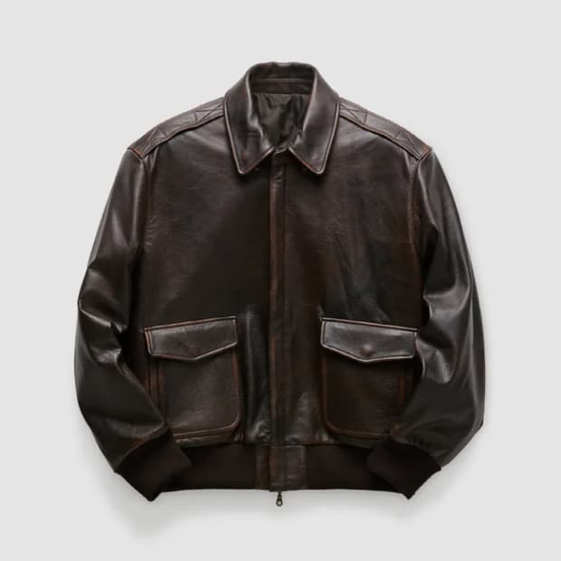 쿠어 coor a2 빈티지 브라운 L