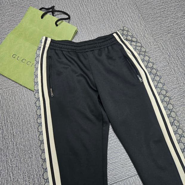 [특가][정품] 구찌 사이드로고 조거팬츠