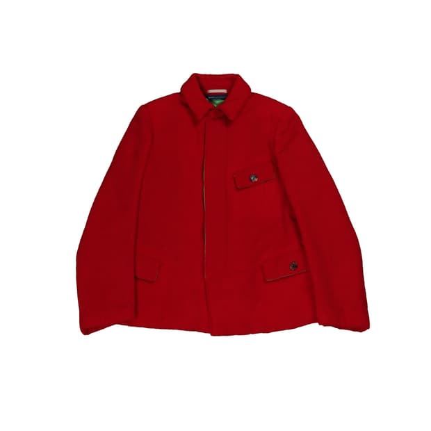 COMME des GARCONS FW96 Red Wool Jacket