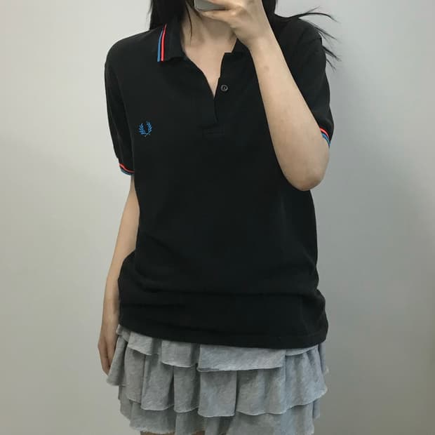 프레드페리 PK 카라 반팔 티셔츠