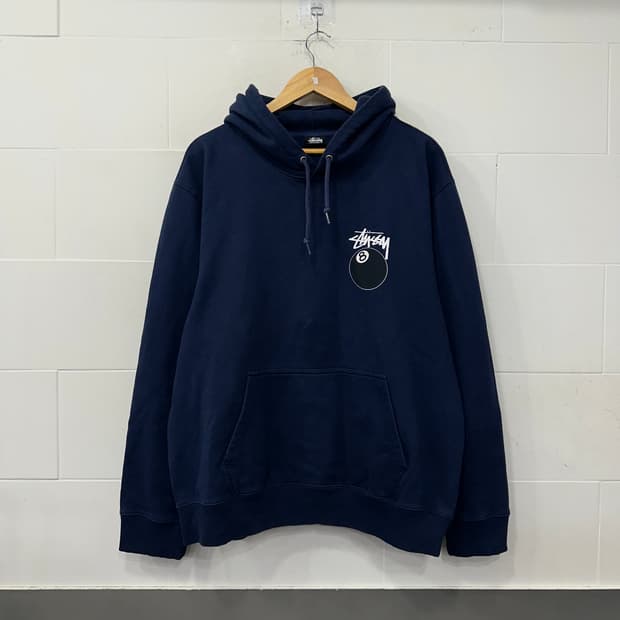 스투시 8볼 후드티