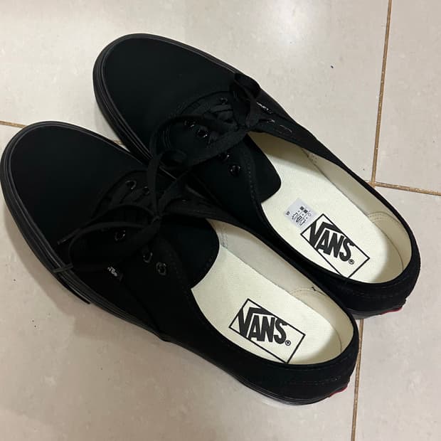 반스 어센틱 블랙 280