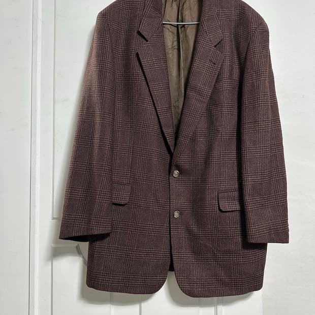 휴고보스 울 블레이저