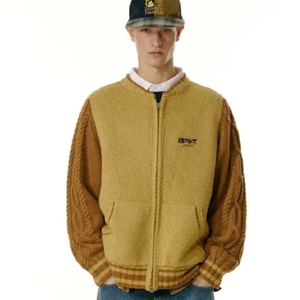 테켓 니트 가디건