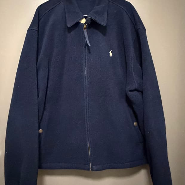 폴로 랄프로렌 네이비 폴라텍 플리스 자켓