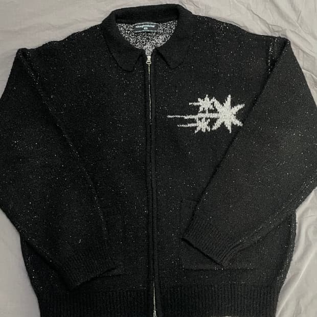 나이스고스트클럽 유니콘 부클 집업가디건