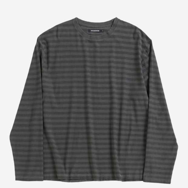 VTG Stripe Tee Dyed Grey(2nd Restock)