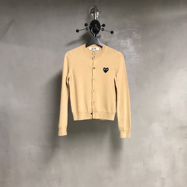 꼼데가르송 와펜 가디건 베이지 S(W)