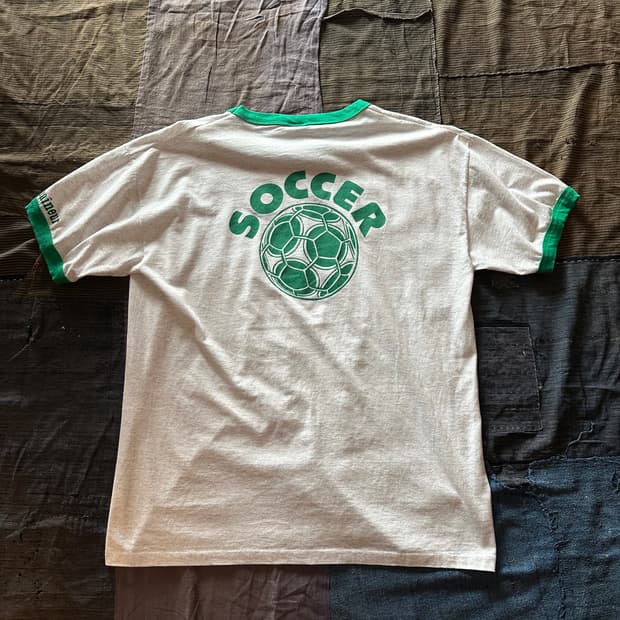 90s USA Fruit of the loom Ringer T Shirt