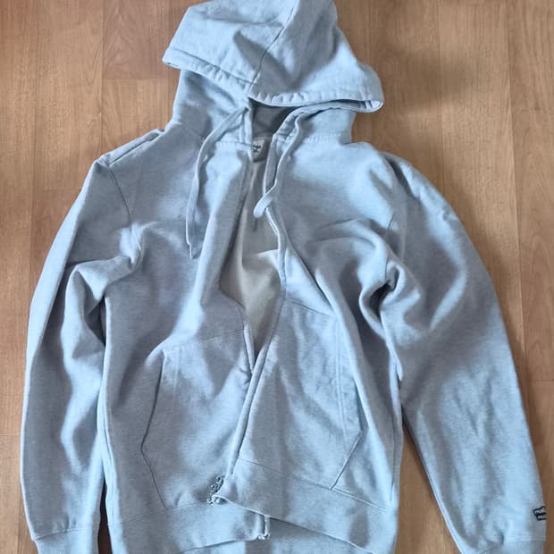 멜란지 마스터 후드집업