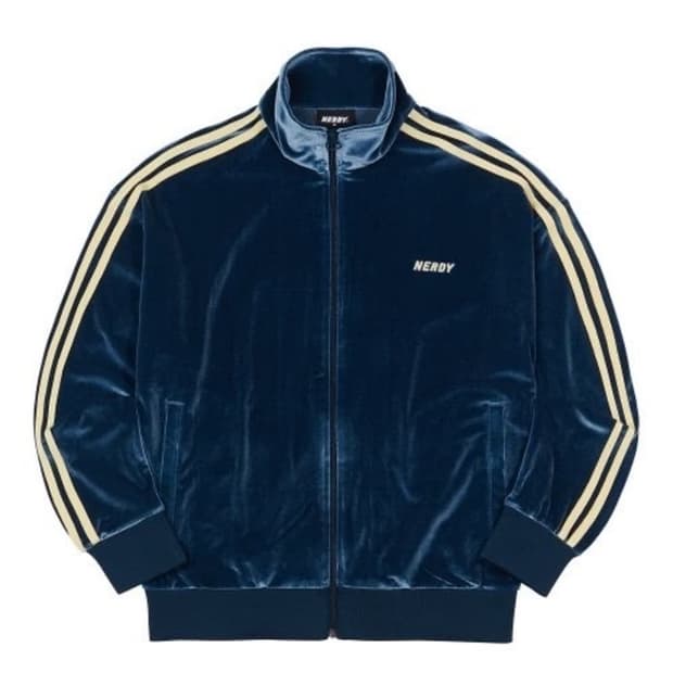 널디 벨벳 져지 트랙탑 네이비 구합니다