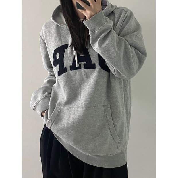 갭 후드티