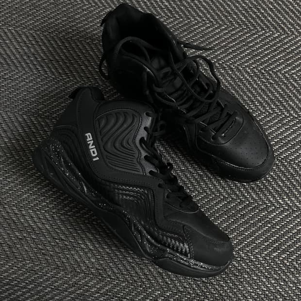 And1 블랙 하이탑 바스켓볼 스니커즈y 3805