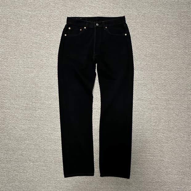 LEVI'S 501 90's usa made black jeans