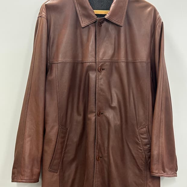 이태리 SULKA 리버시블 가죽 카코트