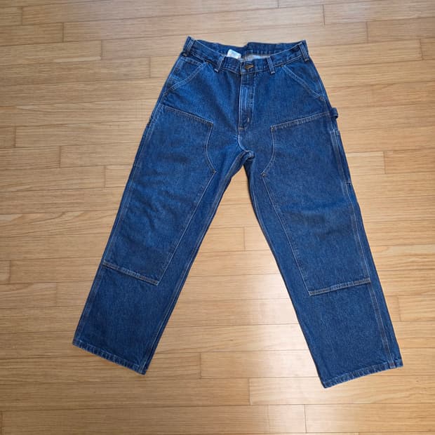 칼하트 데님 더블니 b73 dst (사이즈 36/30)