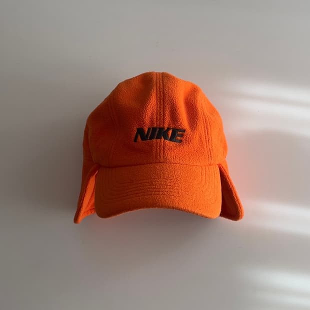 나이키 00년대 플리스 이어플랩 캡