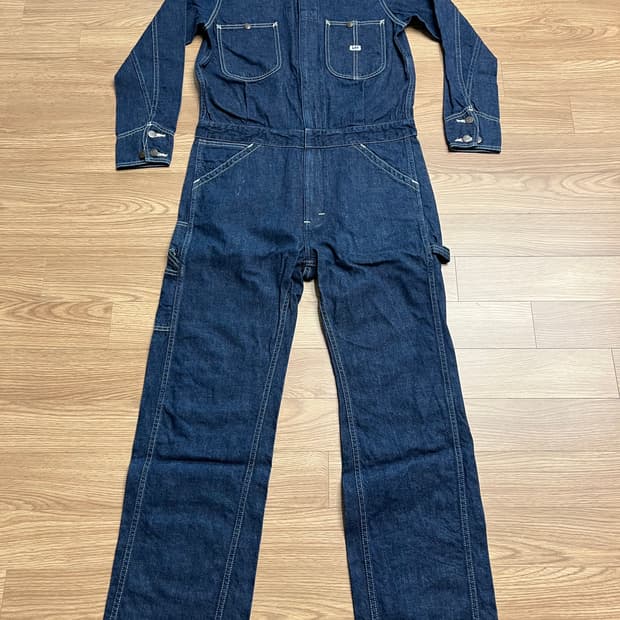 리 Lee 유니온 점프수트 올인원 커버올 인디고 S