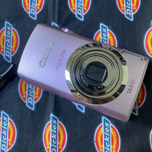 캐논 익서스 210 핑크 / 직접 찍은 작례있음 (한국어 O)