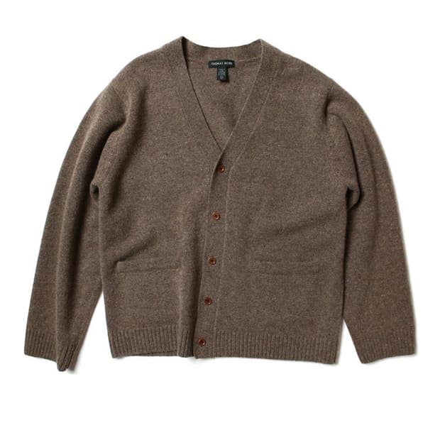 토마스모어 램스울가디건 툰드라 L