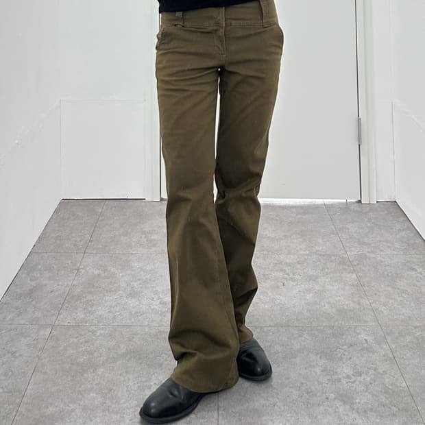 Nudist Jean Flare Cotton Pants