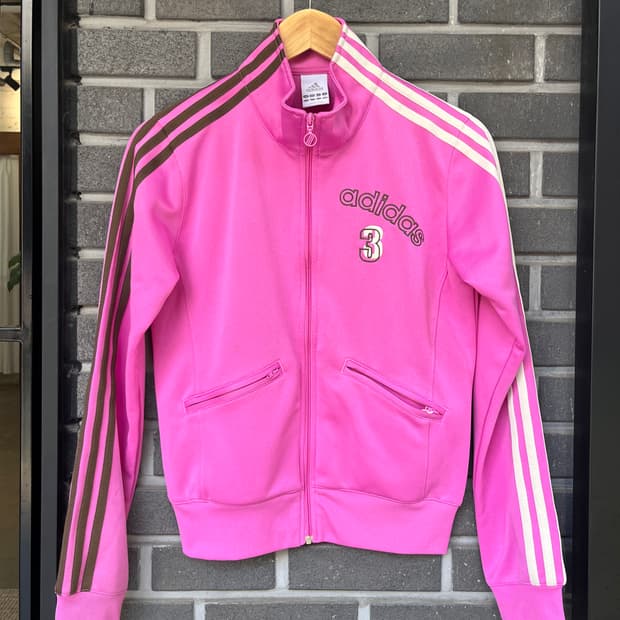 00s ADIDAS 아디다스 파이어버드 트랙탑 핑크&브라운