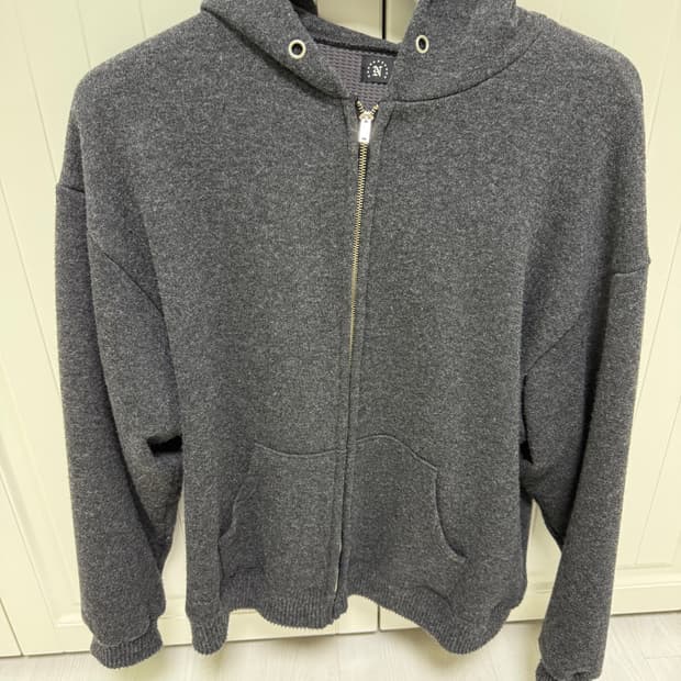 너티새비지 WOOLLY KNIT ZIP HOODIE