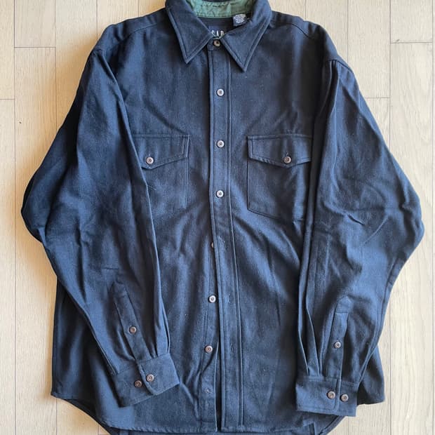 올드갭 울 셔츠