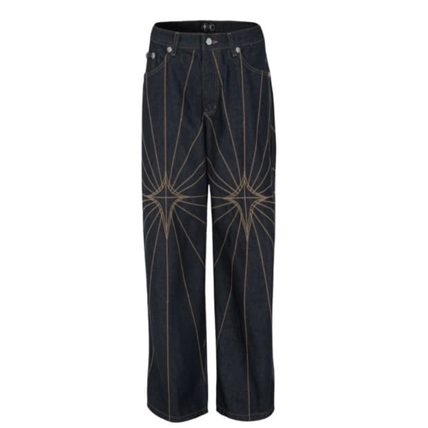 떠그클럽 스티치데님 인디고 2사이즈