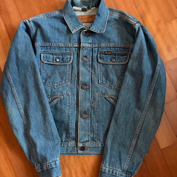 랭글러 90s 111mj 데님자켓 L사이즈