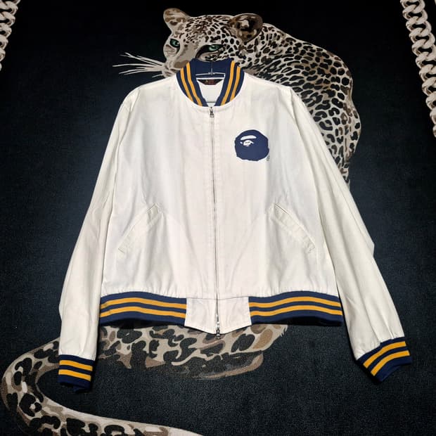 (희귀)베이프 BAPE 02s/s 니고 드리즐러 풀 집 자켓 L 정품