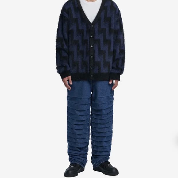 노매뉴얼 T.W DENIM PANTS - WASHED INDIGO