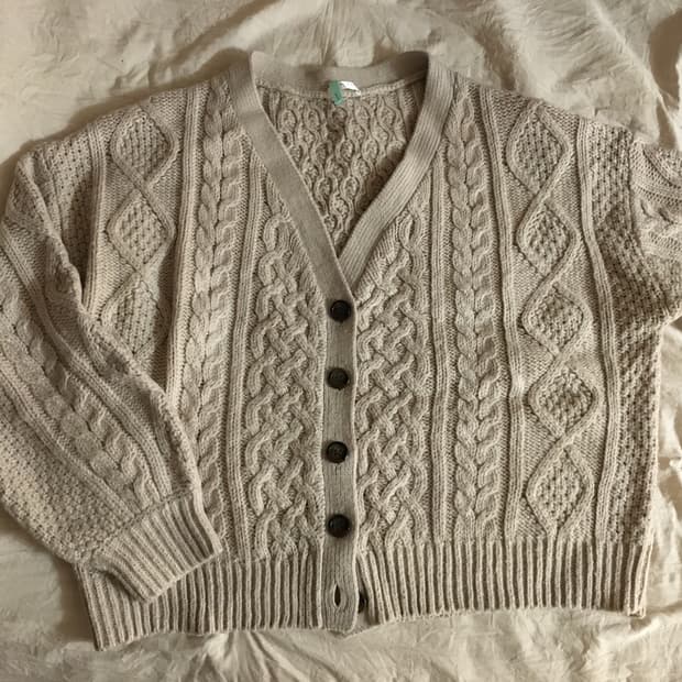 빈티지 니트 가디건