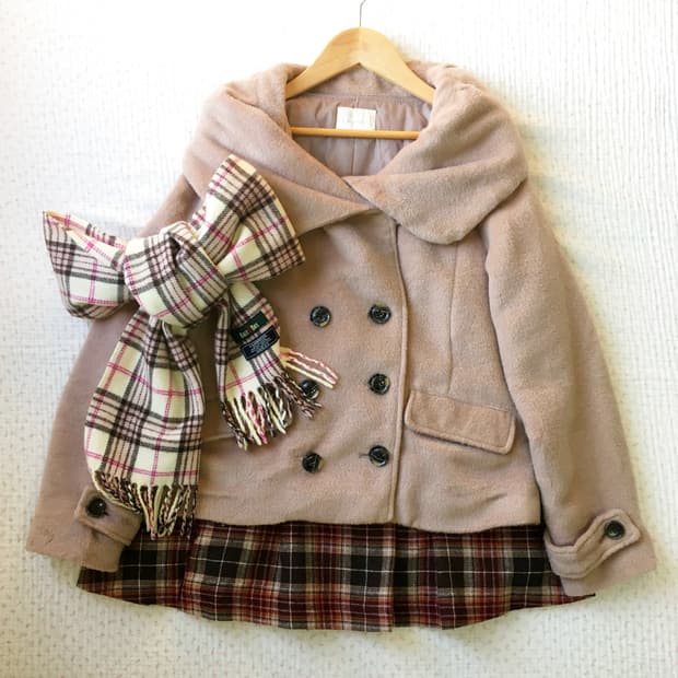 JPN/ 만두카라코트 숏코트 라떼코트 더블단추코트모리걸코트 둥근카라코트