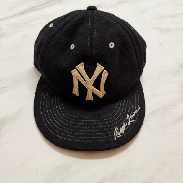 뉴에라 MLB x 랄프 로렌 뉴욕 양키스 레트로 크라운 9피프티 스트랩백