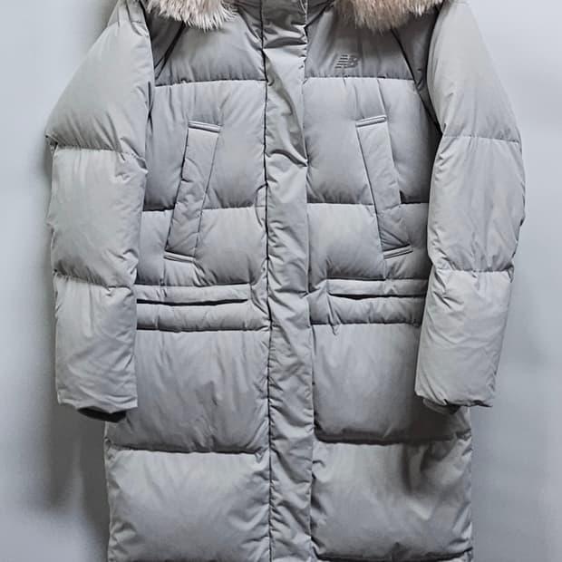 뉴발란스 여성 덕다운롱패딩 XS 김연아패딩