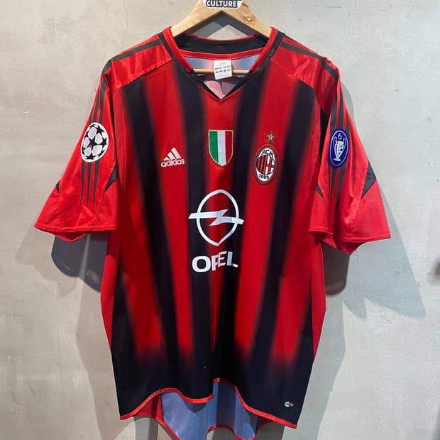 04-05 AC밀란 세브첸코 홈 유니폼