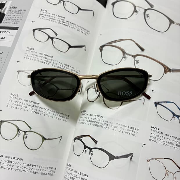 HUGO BOSS 휴고보스 티타늄 고글 선글라스 안경