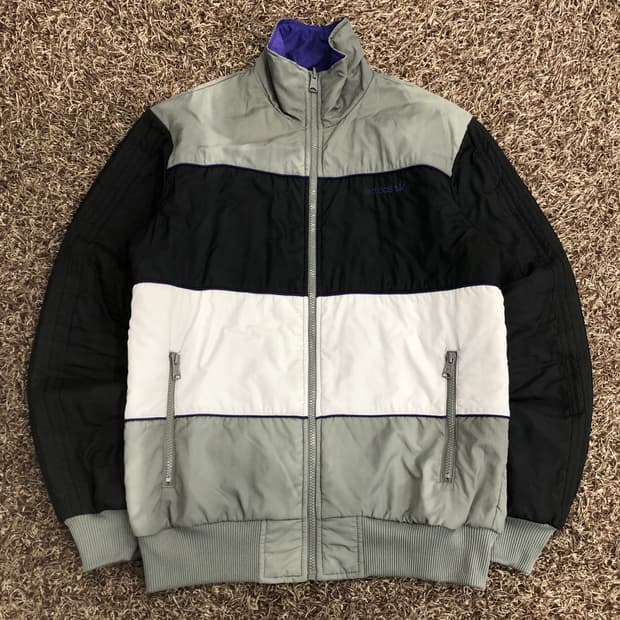 아디다스 리버시블 퀄팅 자켓