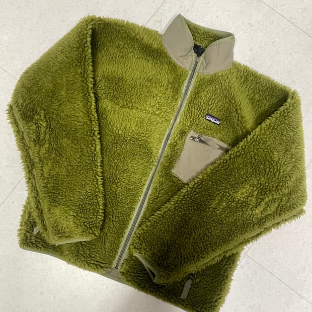 [M] 파타고니아 빈티지 딥파일 모스그린