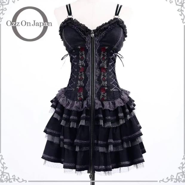 ozz on ozz angelo 코르셋 원피스 오즈온 오즈안젤로