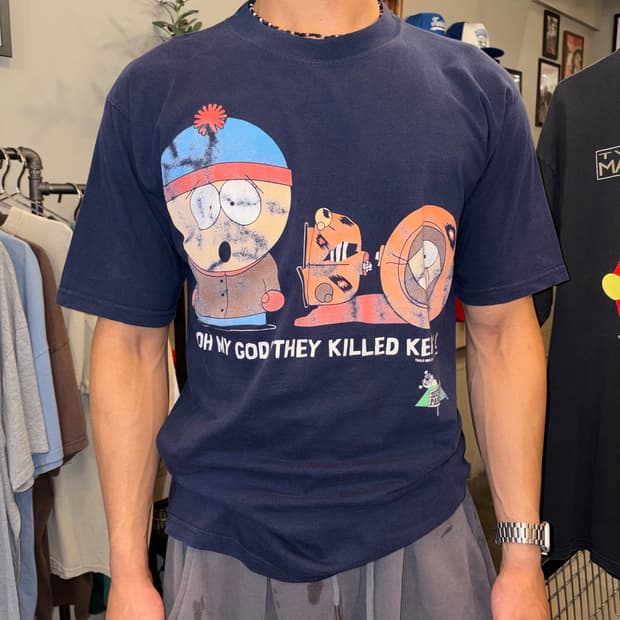 90’s South Park Kenny McCormick print T 