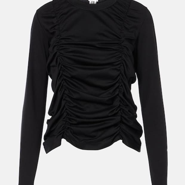 Noir Kei Ninomiya 러플 탑 M
