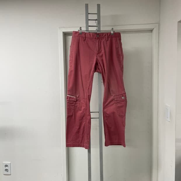 오클리 카고 팬츠 핑크 34